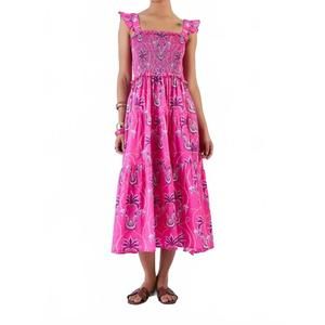 NEW BEYOND BY VERA women's mia dress in paradise island pink